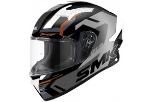 Шлем SMK STELLAR K-POWER, цвет черный/серый (L)