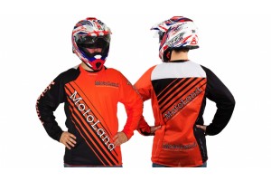 Джерси/футболка для мотокросса MotoLand Racing Team / ORANGE (M)