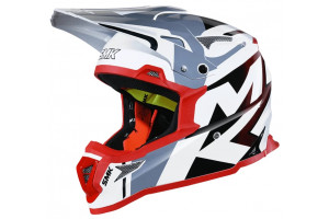 Шлем SMK ALLTERRA X-POWER  цвет белый/серый/черный (S)