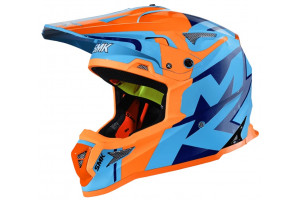 Шлем SMK ALLTERRA X-POWER  цвет оранжевый/синий (XL)