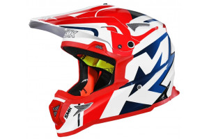 Шлем SMK ALLTERRA X-POWER, цвет красный/белый/синий (S)